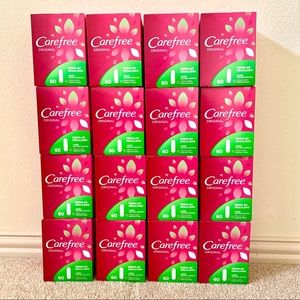 (16) Boxes Carefree Original Pantiliners NIB!